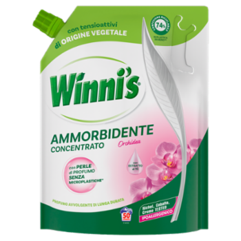 Winni's Ammorbidente Concentrato Orchidea, 50 Lavaggi, 1250 Ml