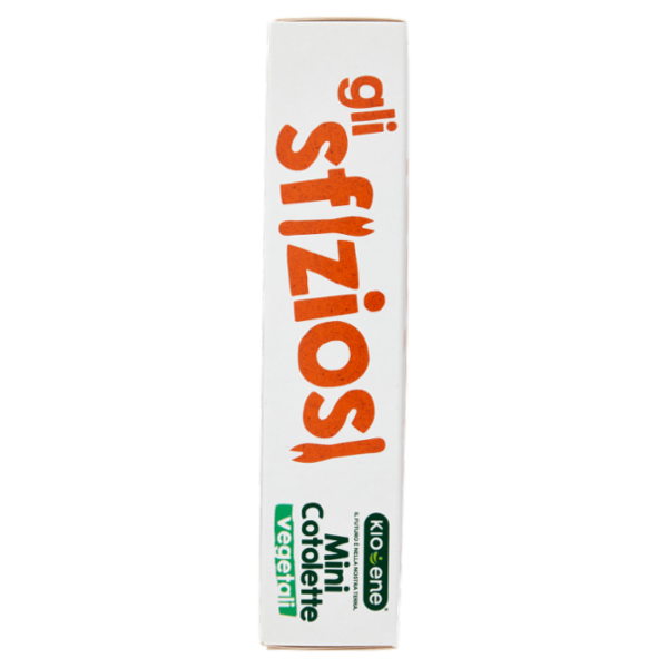 Kioene gli sfiziosi Mini Cotolette vegetali 6 Minicotolette Surgelate 228 g