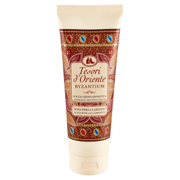 Tesori d'Oriente Byzantium Doccia Crema Aromatica Rosa Nera e Labdano 250 ml