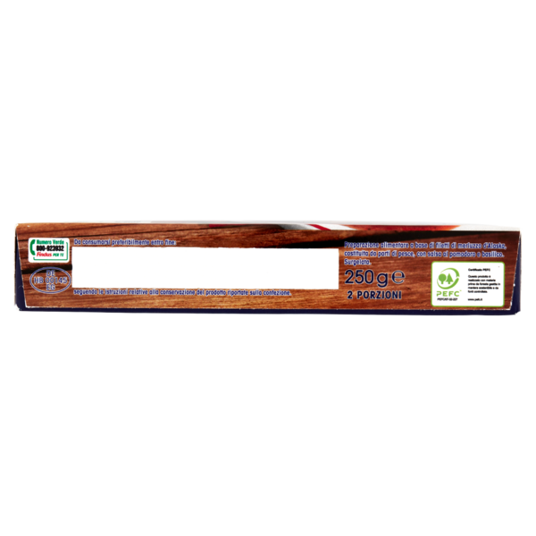 Capitan Findus Delizie D'Amare Merluzzo Grigliato in salsa al pomodoro e basilico 250 g