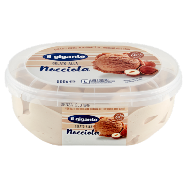IL GIGANTE Gelato alla Nocciola 500 g