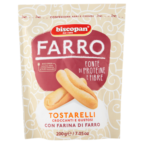 biscopan Farro Tostarelli 200 g