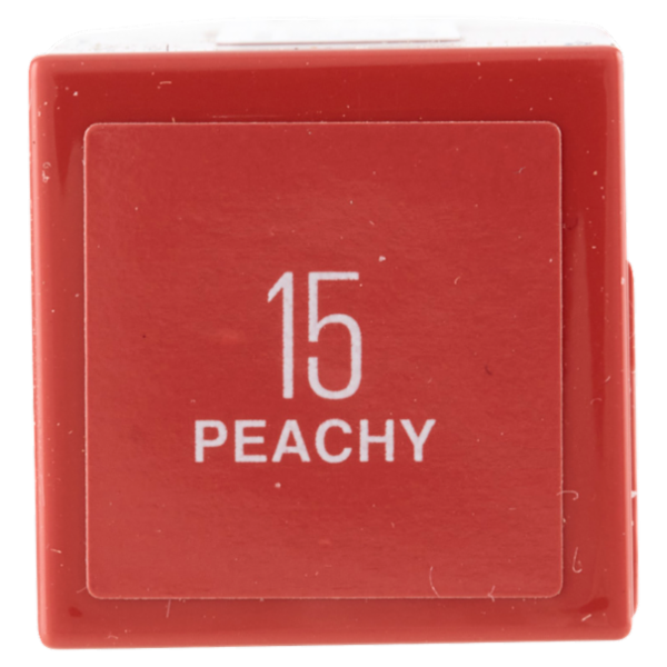 Maybelline New York SuperStay Vinyl Ink Rossetto Liquido a Lunga Tenuta, 15 Peachy