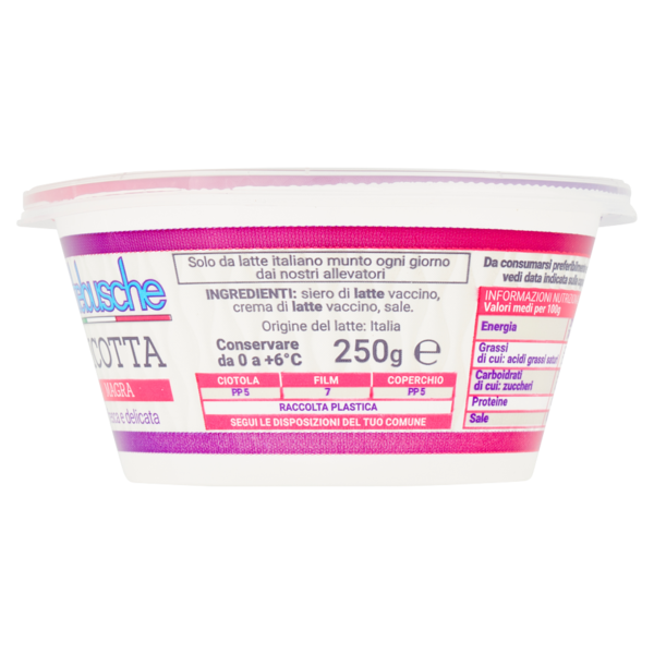 lattebusche Ricotta Magra 250 g