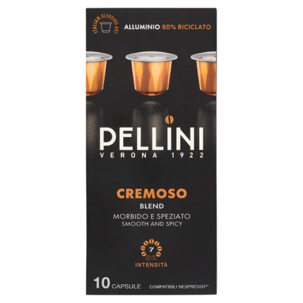Pellini Cremoso Compatibili Nespresso* 10 Capsule 55 g