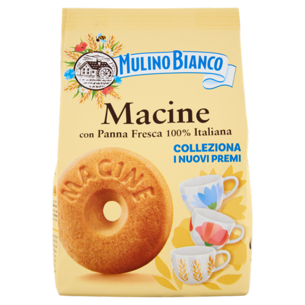 Mulino Bianco Macine Biscotti con Panna Fresca 350g