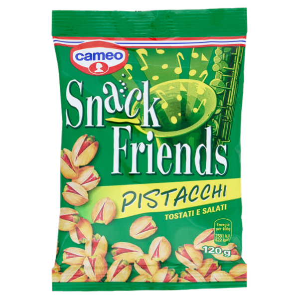cameo Snack Friends Pistacchi Tostati e Salati 120 g