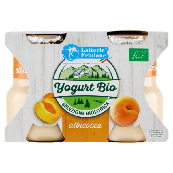 Latterie Friulane Yogurt Bio albicocca 2 x 125 g