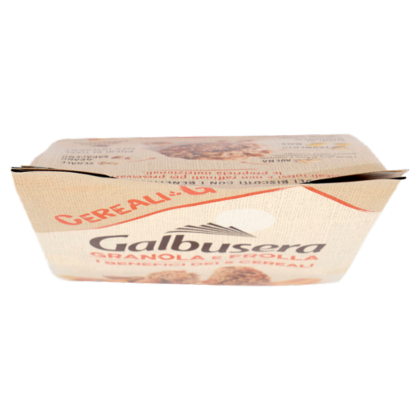 Galbusera Cereali G Granola e Frolla con Albicocca, Arance e Mandorle 300 g