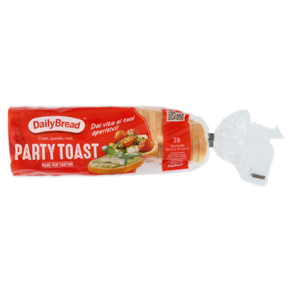 DailyBread Party Toast Pane per Tartine 250 g