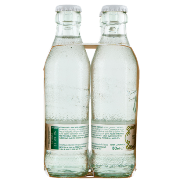 Tassoni Soda la Classica 4 x 180 ml