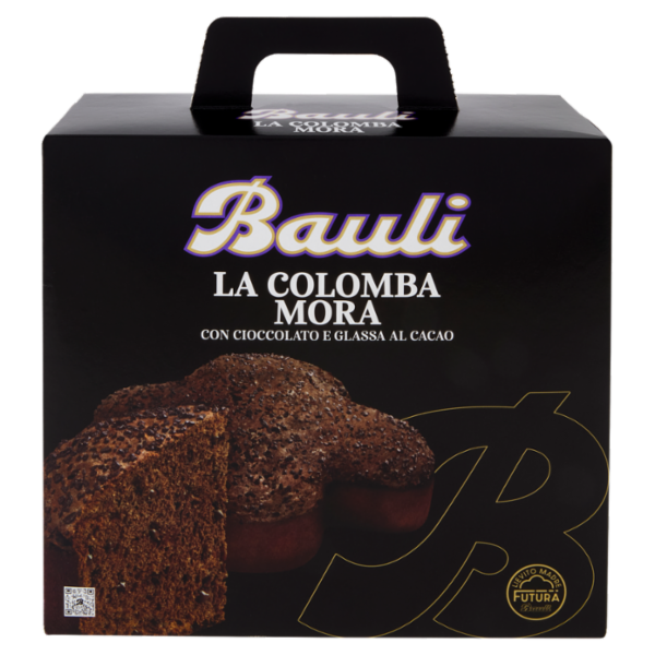 Bauli la Colomba Mora con Cioccolato e Glassa al Cacao 700 g