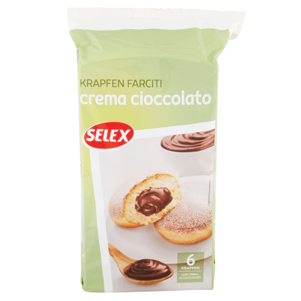 Selex Krapfen con Crema al Cacao 6x42 g