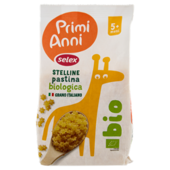 Selex Primi Anni Pastina Per L'Infanzia Stelline Biologica 350 g