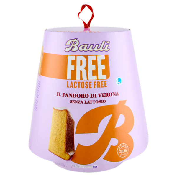 Bauli Free Lactose Free il Pandoro di Verona Senza Lattosio 700 g