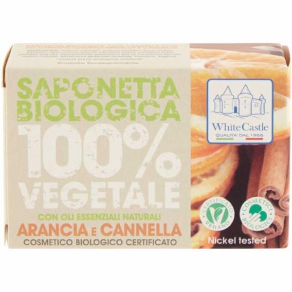 White Castle Saponetta Vegana Biologica 100% 125g