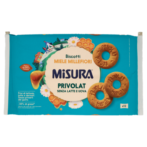 Misura Privolat Biscotti Miele Millefiori 400 g