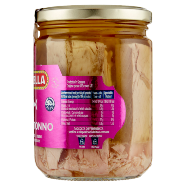 Maruzzella Filetti di Tonno all'olio di oliva lavorati a mano 400 g