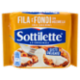 Sottilette Fila e Fondi con mozzarella - formaggio fuso a fette - 200 g