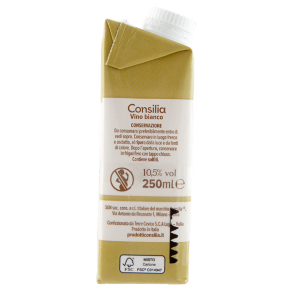 Consilia Vino Bianco Italiano 3x250 ml