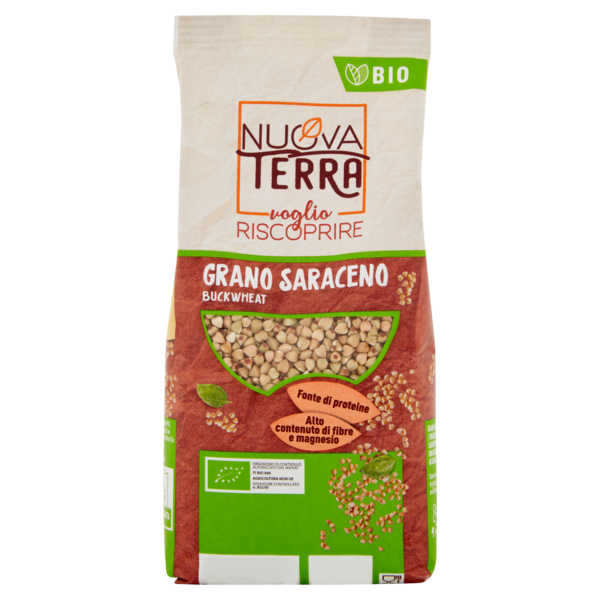 Nuova Terra voglio Riscoprire Grano Saraceno Bio 300 g