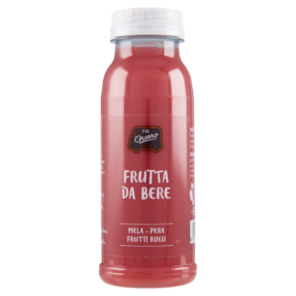 F.lli Orsero Frutta da Bere Mela - Pera Frutti Rossi 250 ml