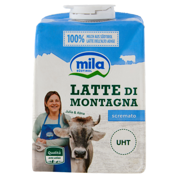 mila Latte di Montagna scremato UHT 500 ml