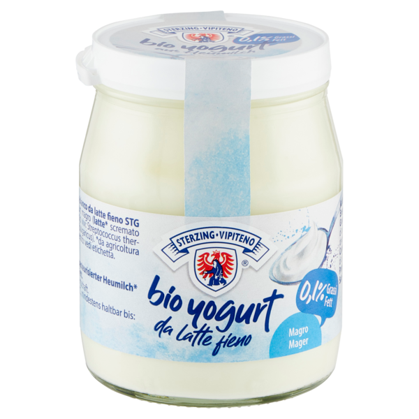 Sterzing Vipiteno bio yogurt da latte fieno Magro 150 g