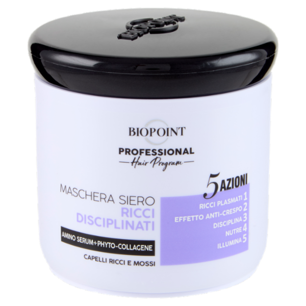 Biopoint Professional Hair Program Maschera Siero Ricci Disciplinati 400 ml