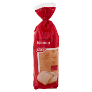 Selex Pane Morbido Bianco a Fette 400 g