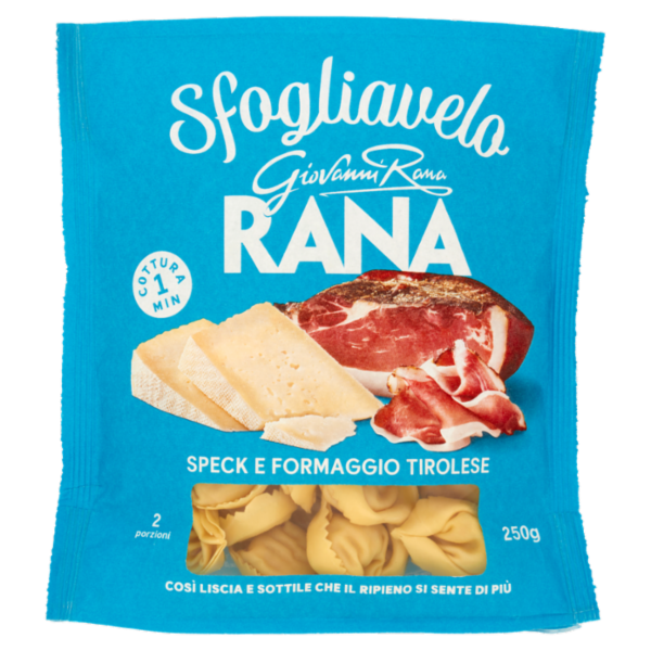 Giovanni Rana Sfogliavelo Speck e Formaggio Tirolese 250 g