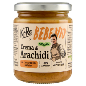 KoRo x Bebe Vio Crema Di Arachidi Al Caramello Salato 250 g