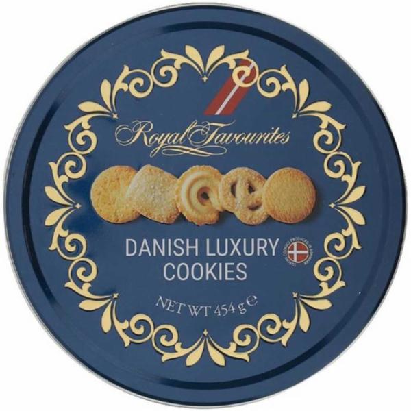 BISCOTTI DANISH LUXURY COOKIES ROYAL FAVOURITES GR.454