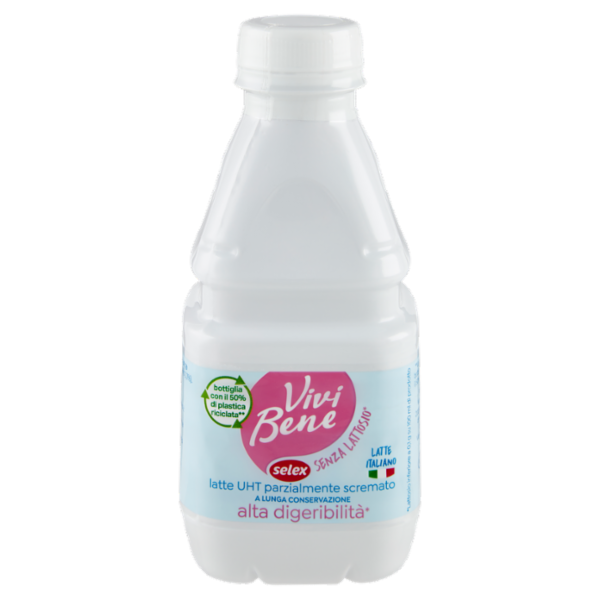 Selex Vivi Bene Latte Uht Parzialmente Scremato Alta Digeribilità 500 ml
