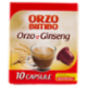 Orzo Bimbo Orzo e Ginseng, senza Caffeina, 10 Capsule Compatibili con Macchine Nespresso* - 10x5,4g