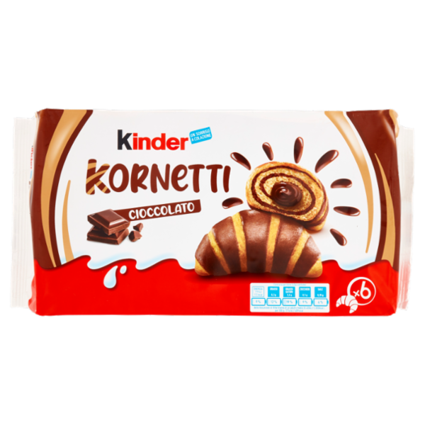 Kinder Kornetti Cioccolato 6 x 42 g