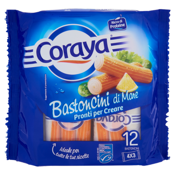 Coraya Bastoncini di Mare 12 Bastoncini 180 g