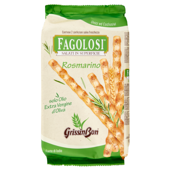 GrissinBon Fagolosi Rosmarino 2 x 125 g
