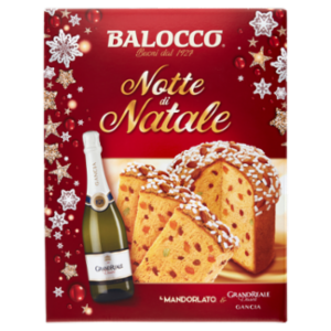 Balocco Notte Di Natale Il Mandorlato 750 g & GrandReale Dessert Gancia 75 Cl