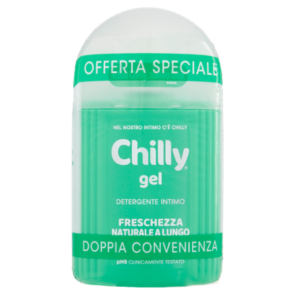 Chilly gel Detergente Intimo 2 x 200 ml