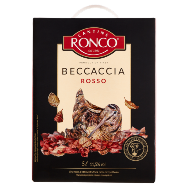 Cantine Ronco Beccaccia Rosso 5 l