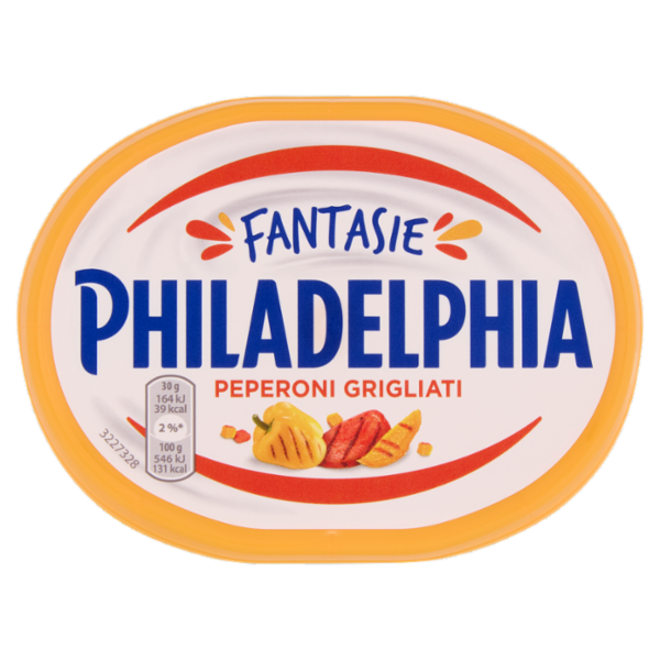 Philadelphia Formaggio Fresco Spalmabile con Peperoni Grigliati - 150 g