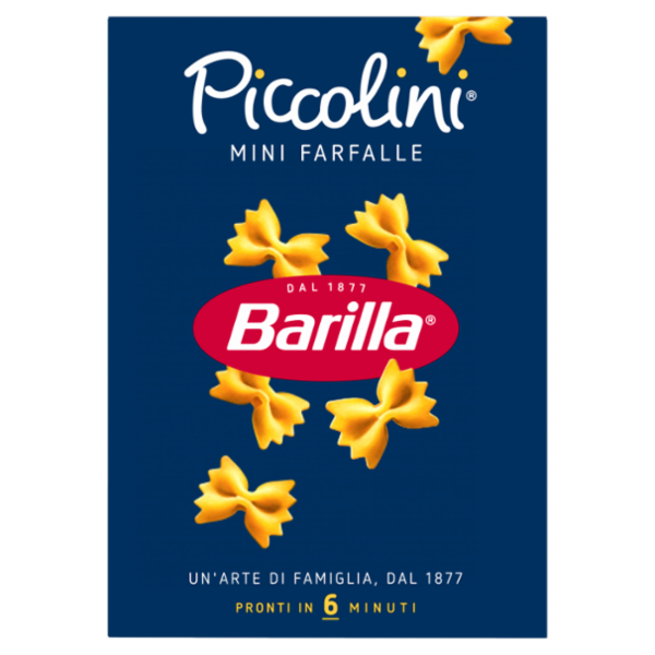 Barilla Pasta Piccolini Mini Farfalle 500g