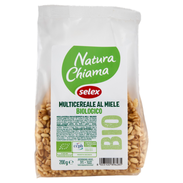 Selex Natura Chiama Multicereali al Miele Biologici 200 g