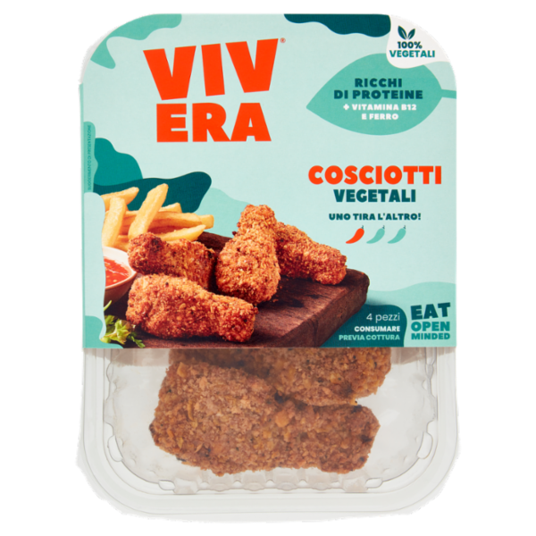 Vivera Cosciotti Vegetali 4 pezzi 216 g
