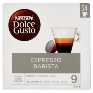 NESCAFÉ DOLCE GUSTO Espresso Barista Caffè Espresso 34 Capsule (34 Tazze)