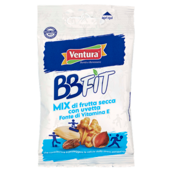 Ventura BBFit Mix di frutta secca con uvetta 280 g