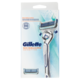 Gillette Rasoio da Uomo SkinGuard Sensitive con Aloe Manico Flexball+Lamette di Ricambio,2 Ricariche