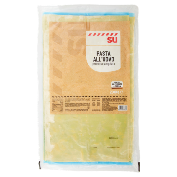 Sù Pasta all'Uovo Precotta e Surgelata 2000 g