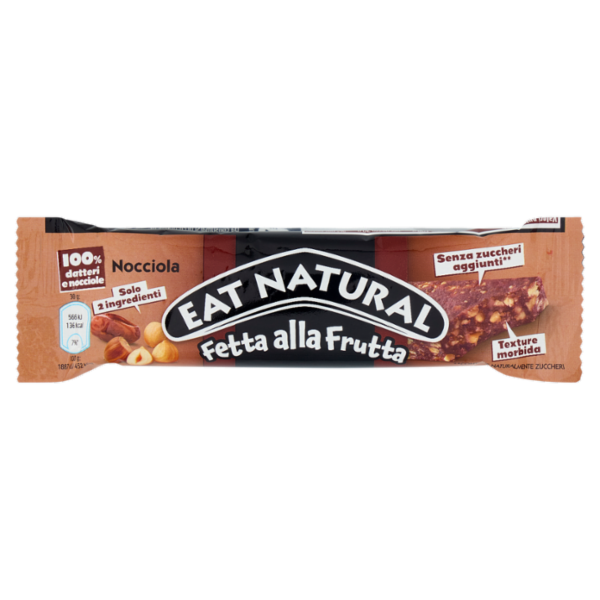 Eat Natural Fetta alla Frutta Nocciola 30 g
